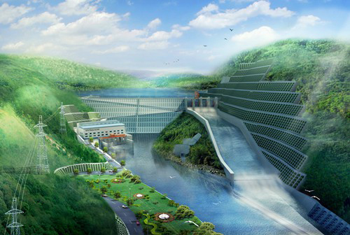 西双版纳老挝南塔河1号水电站项目